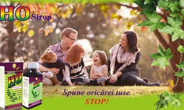 Ho sirop spune oricărei tuse STOP!